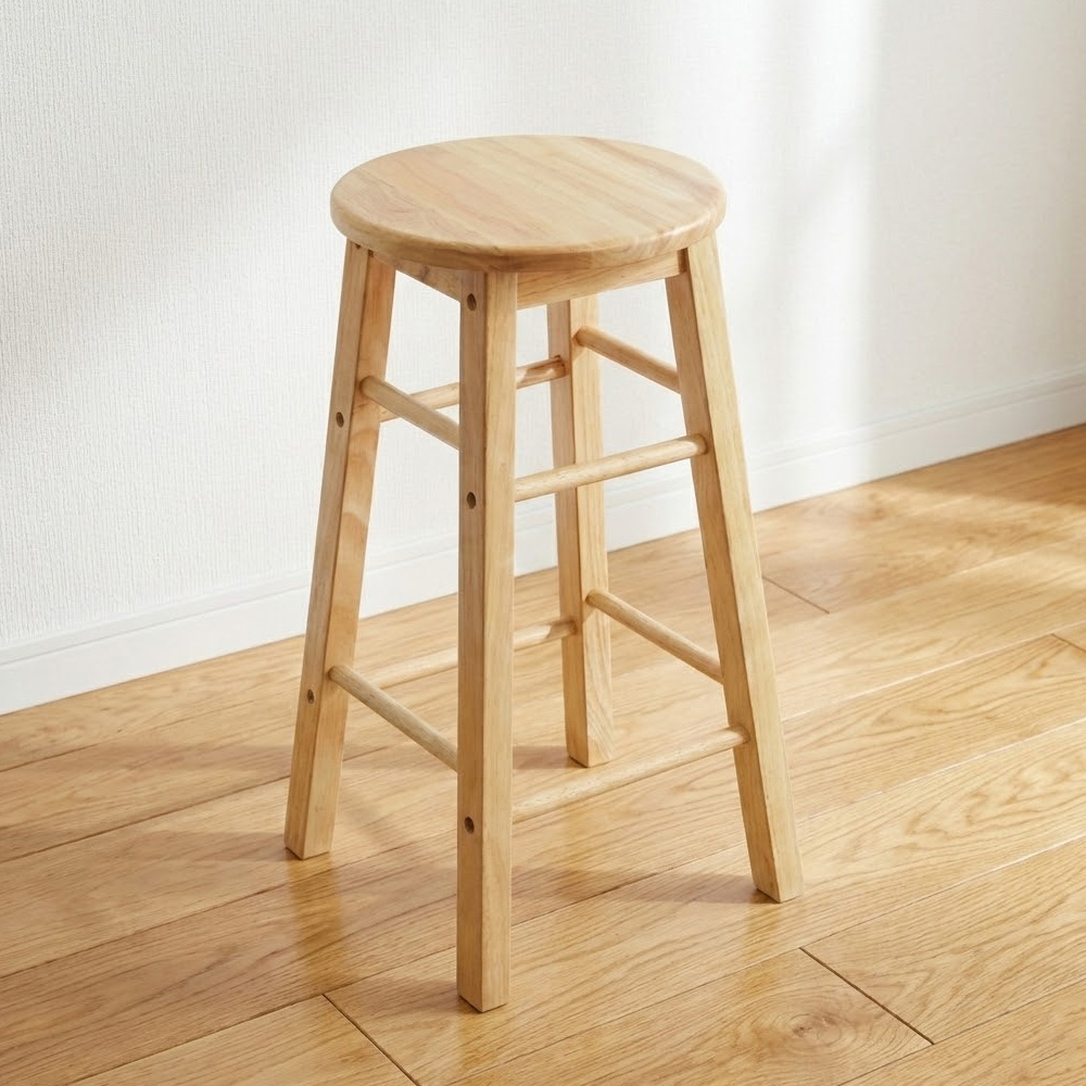 원목 홈바의자 높은 키높이 스탠드 바테이블 스툴