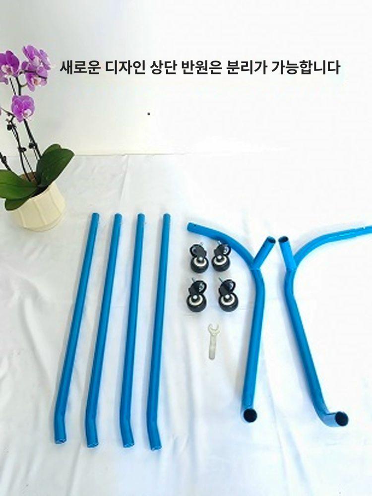 롤러 스케이트 보조기 보호구 보조장치 안전바 지지대 소형 핑크 신장105-130cm - 상세 이미지 3