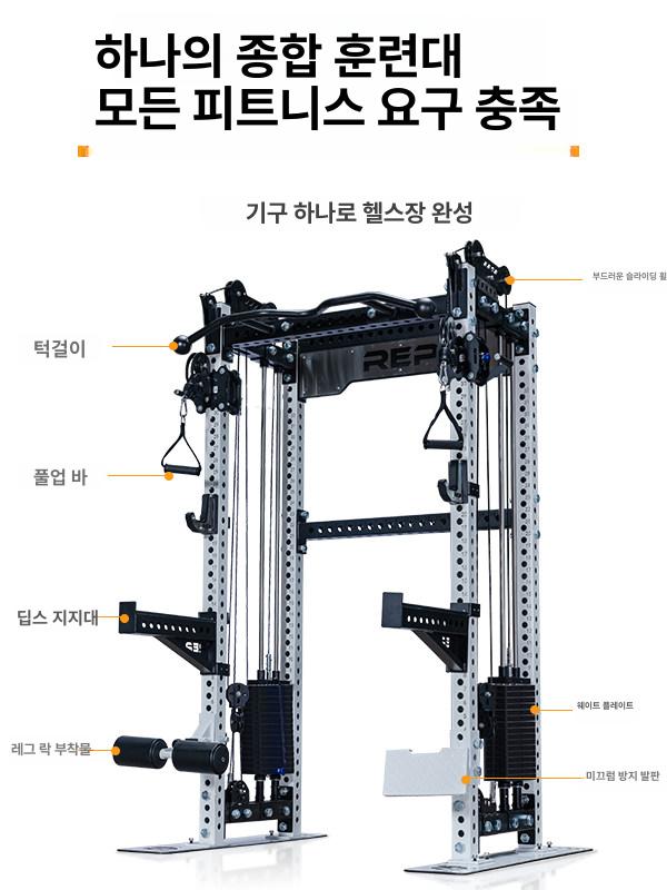 로프 운동 배틀 헬스장 홈트레이닝 밧줄 근련밴드 고정 풀리 스몰 플라이 - 상세 이미지 5