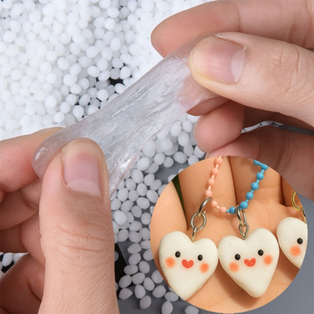 물에 녹는 플라스틱 키링 만들기 100g 세트 공예 놀이 취미 생활 만드는 부자재 diy - 상품 이미지