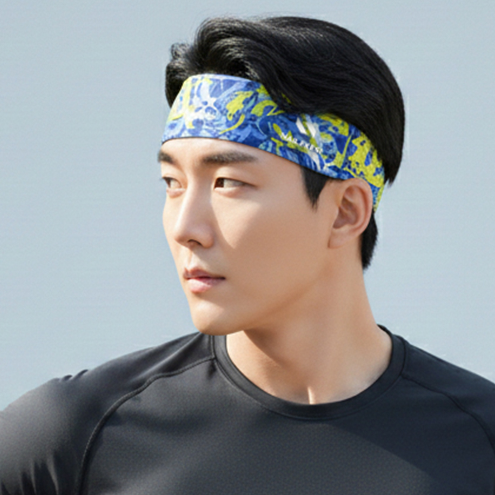 스포츠 헤어밴드 러닝 운동 반다나 땀흡수 헤어 밴드 런닝 테니스 써머 땀헤어밴드 크로스핏 - 상세 이미지 3