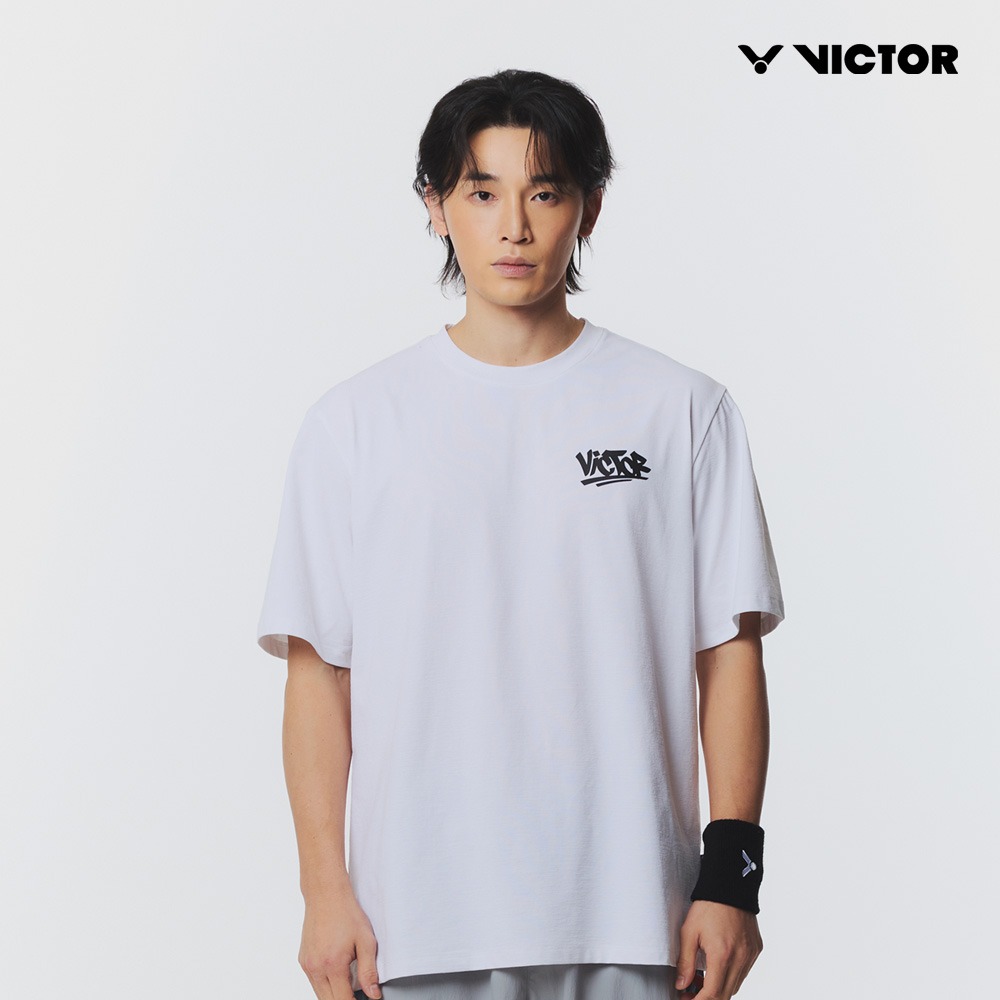 빅터 오버핏 반팔 티셔츠 배드민턴복 상의 의류 VT26ATO208U 2026 SS 아울렛 - 상세 이미지 2