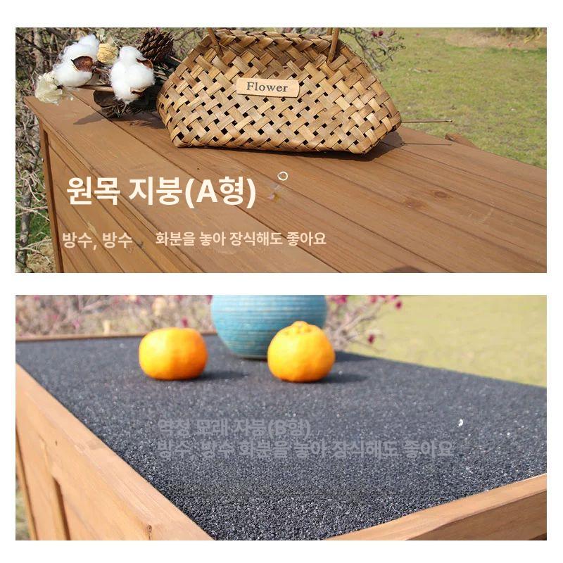 야외 철제 창고 깊이 조립식 옷장 잡화 사물함 농기구 B 커피 1000 550x1200mm 1개 - 상세 이미지 4