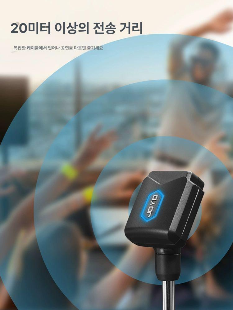 케이블 시스템 무선 송수신기 기타 수신기 휴대용 팩 와이어리스 - 상세 이미지 3