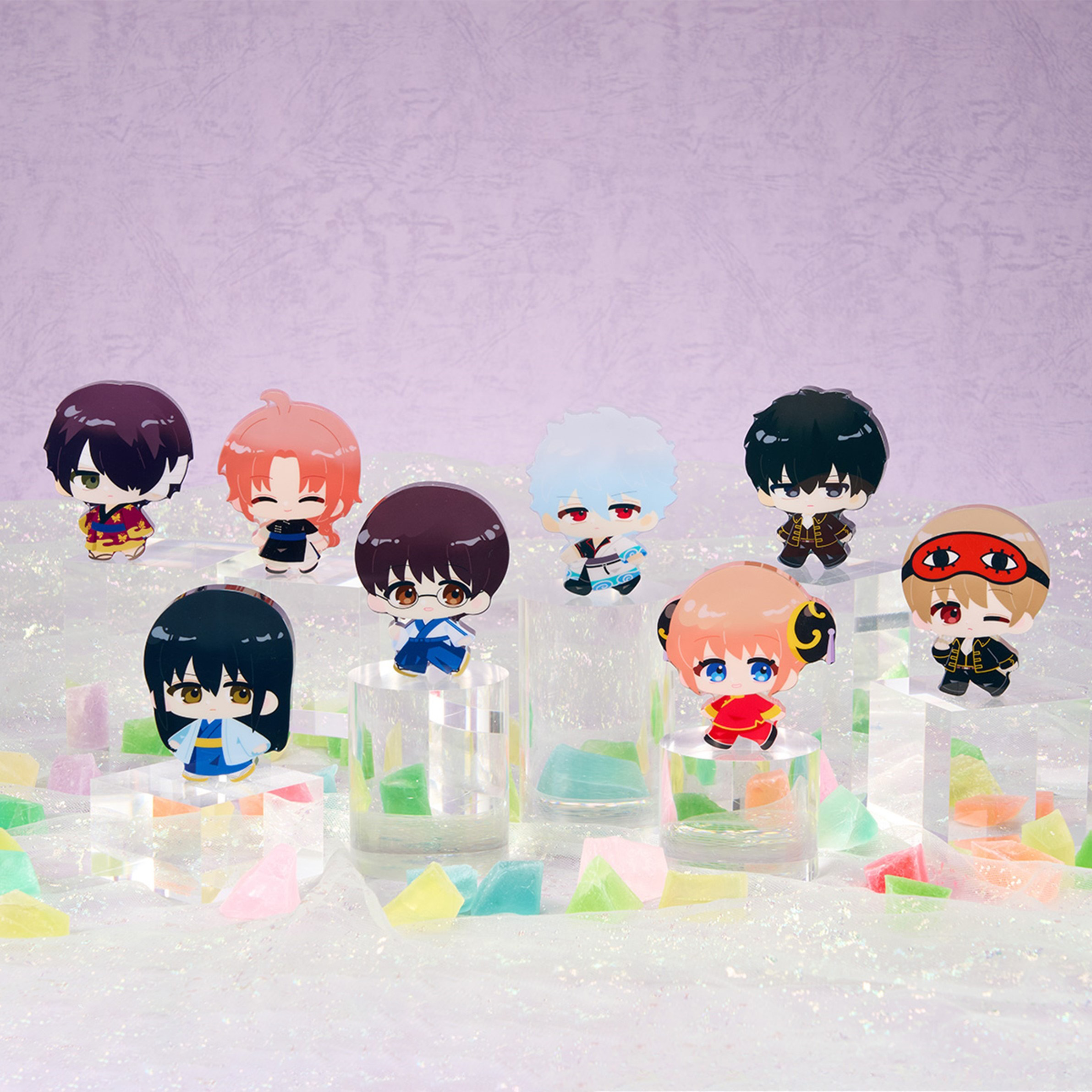 카라코로 Clear Candy Figures 은혼 (8종세트) - 상품 이미지