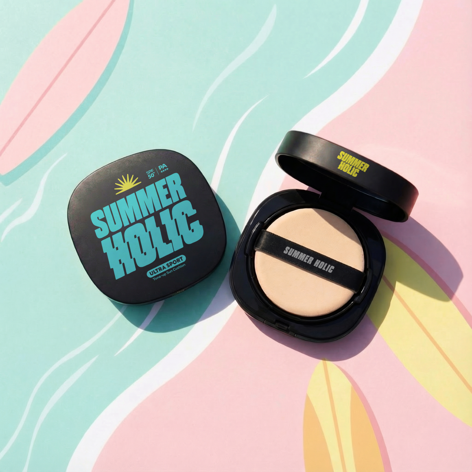 썸머홀릭 울트라 스포츠 톤업 선쿠션 SPF50+ PA++++ 15g, 1개 - 상세 이미지 4