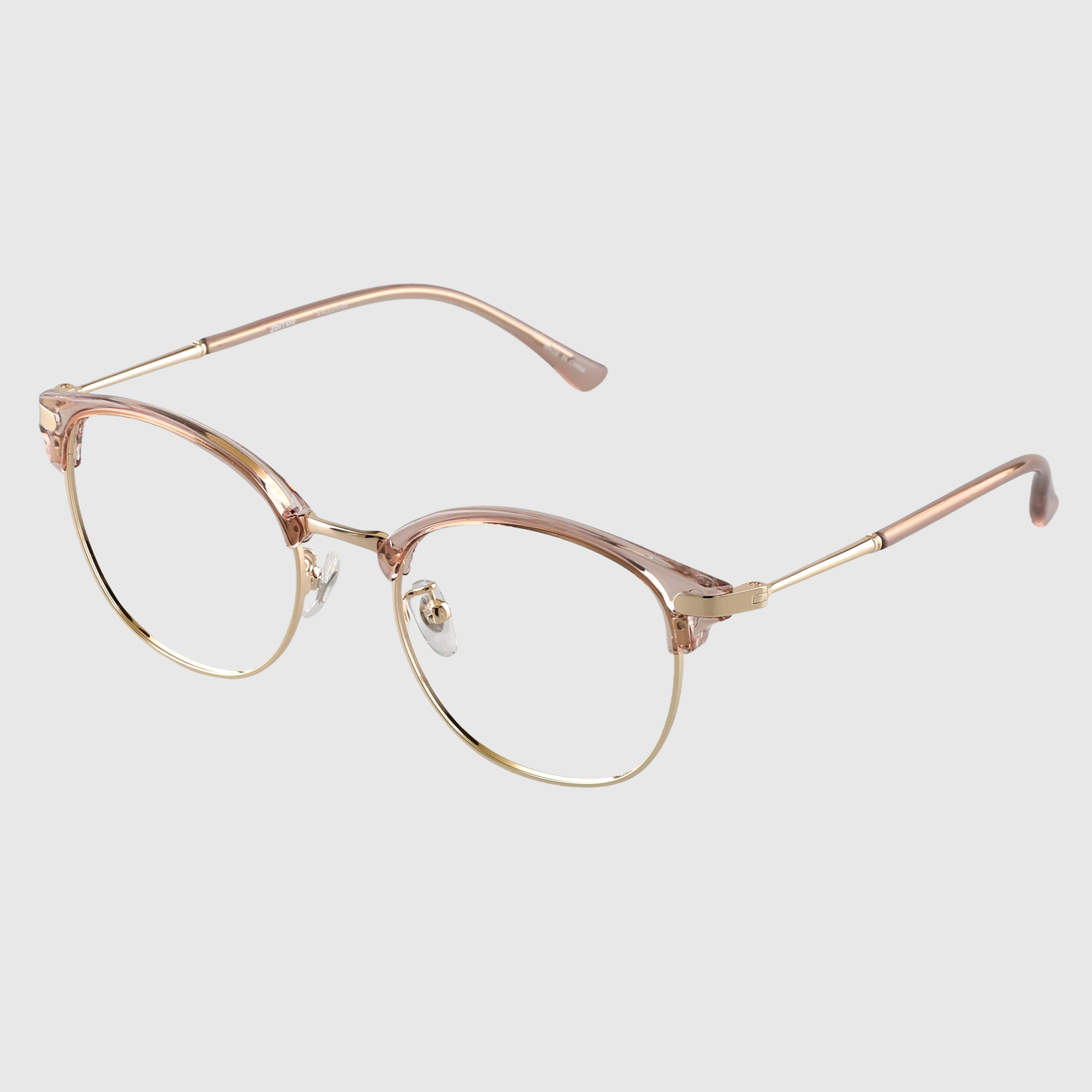 투디터 블루라이트차단 가벼운 반테 프레임 안경테 하금테 반뿔테 SKUR 상세 이미지 7