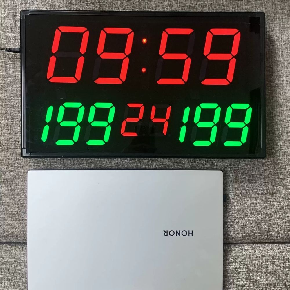 점수판 농구 탁구 당구 디지털 차수판 전자점 A. 플러그인3인치 99포인트 보조배터리 지원 - 상세 이미지 2