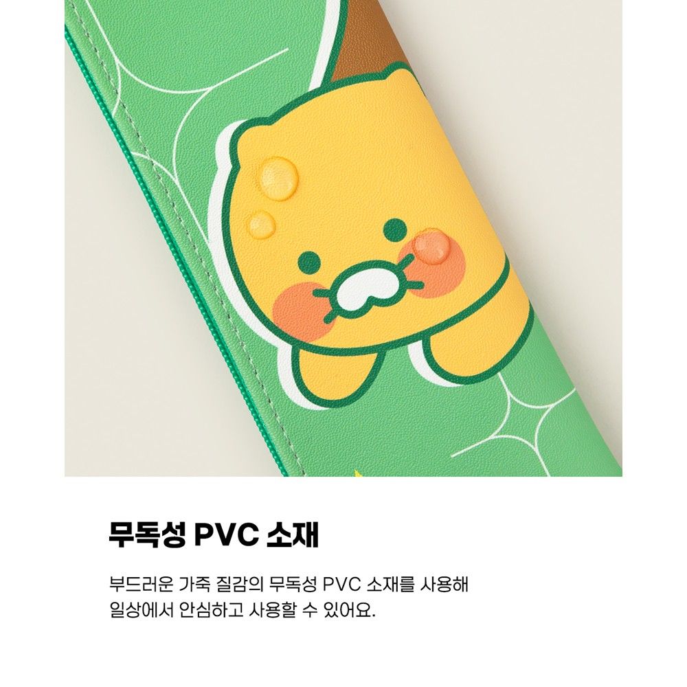 카카오 춘식이 필통 납작필통 학생 미니 펜슬케이스 선물 - 상세 이미지 5