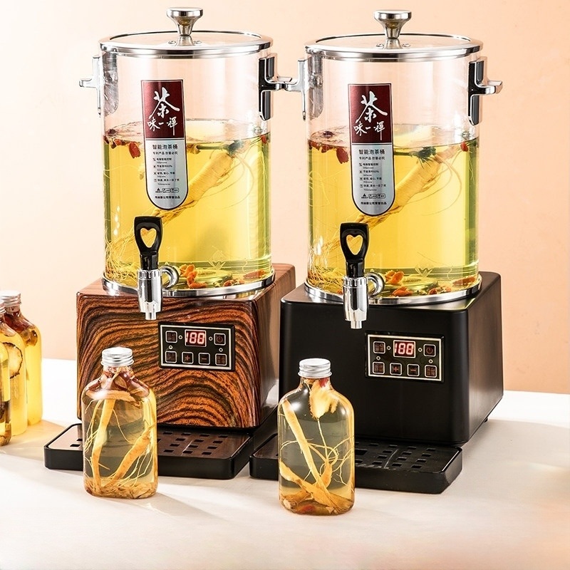 차탕기 업소용 한약 중탕기 달임기 홍삼 제조기 약재 10L 대용량 투명용기 스테인리스 - 상세 이미지 4