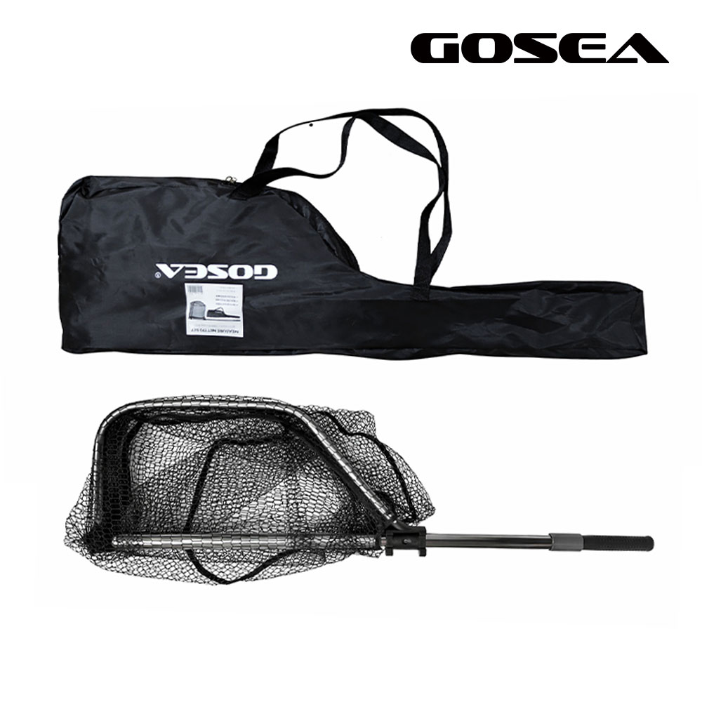GOSEA 대형 접이식 뜰채 가방 세트 170 선상 갯바위 낚시 랜딩넷 줄자 - 상세 이미지 2