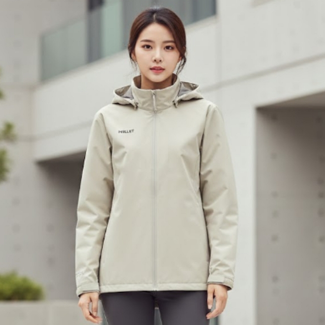 밀레 여성 가을 고어텍스 언라인드쉘 아우터 방풍 등산 바람막이 자켓 - 상품 이미지