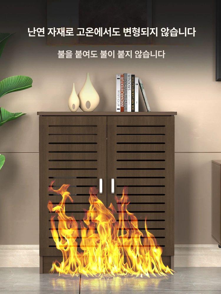 공유기 커스터마이징 수납함 셋톱박스 서랍장 특대형 대형 50 x 70x25cm 월넛 - 상품 이미지