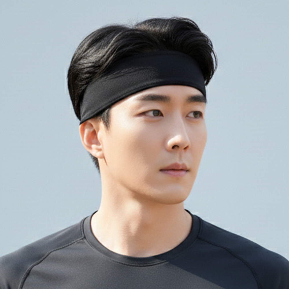 스포츠 헤어밴드 러닝 운동 반다나 땀흡수 헤어 밴드 런닝 테니스 써머 땀헤어밴드 크로스핏 - 상세 이미지 4