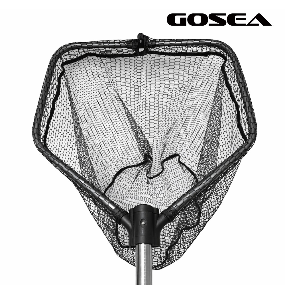 GOSEA 대형 접이식 뜰채 가방 세트 170 선상 갯바위 낚시 랜딩넷 줄자 이미지 7