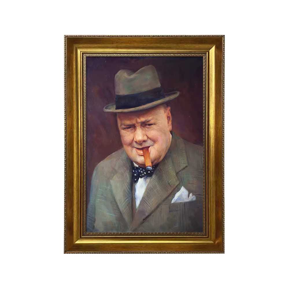 술집 벽액자 빈티지 인테리어액자 복도 꾸미기 포스터 40x60cm 프레임+유화캔버스TYS120-1 - 상세 이미지 2
