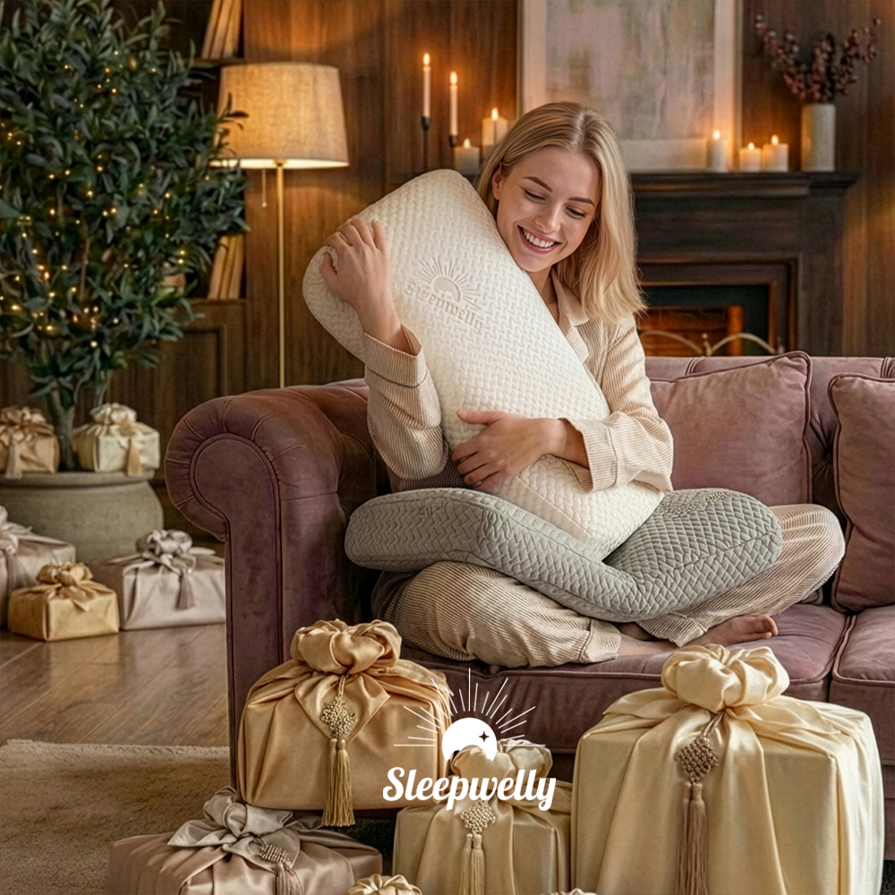 슬립웰리 더 블랙 경추베개 목디스크 거북목 일자목 옆으로자는 깊은잠 라텍스 베개 제품 이미지