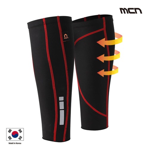 엠씨엔 종아리 보호대 카프슬리브 1세트 2개입 압박 러닝 농구 압박밴드 - 상세 이미지 3