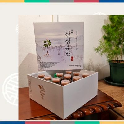 산삼 순백 (10병) - 7년근 산양산삼 추출액 100% 압도적농도 산삼... 맛있게 먹은 솔직 후기 - 대표 이미지