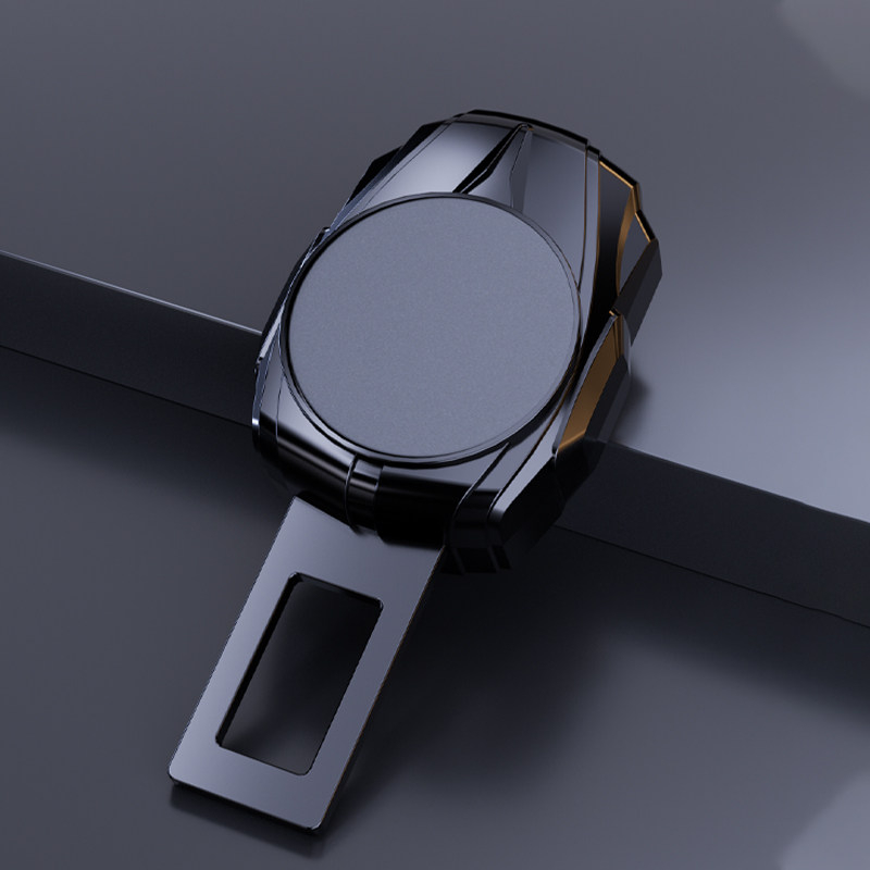 자동차 안전벨트 연장기 고정기 뒷좌석 클립 로고 없음 무광블랙 단품