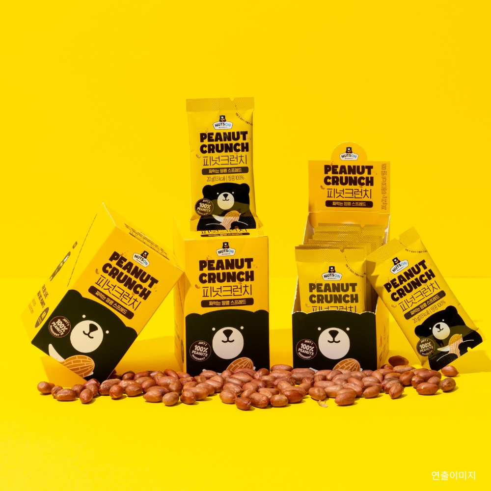 [넛츠온] 넛버터 피넛크런치(20g x 10p) / 땅콩100% 스프레드 스틱 - 상세 이미지 4