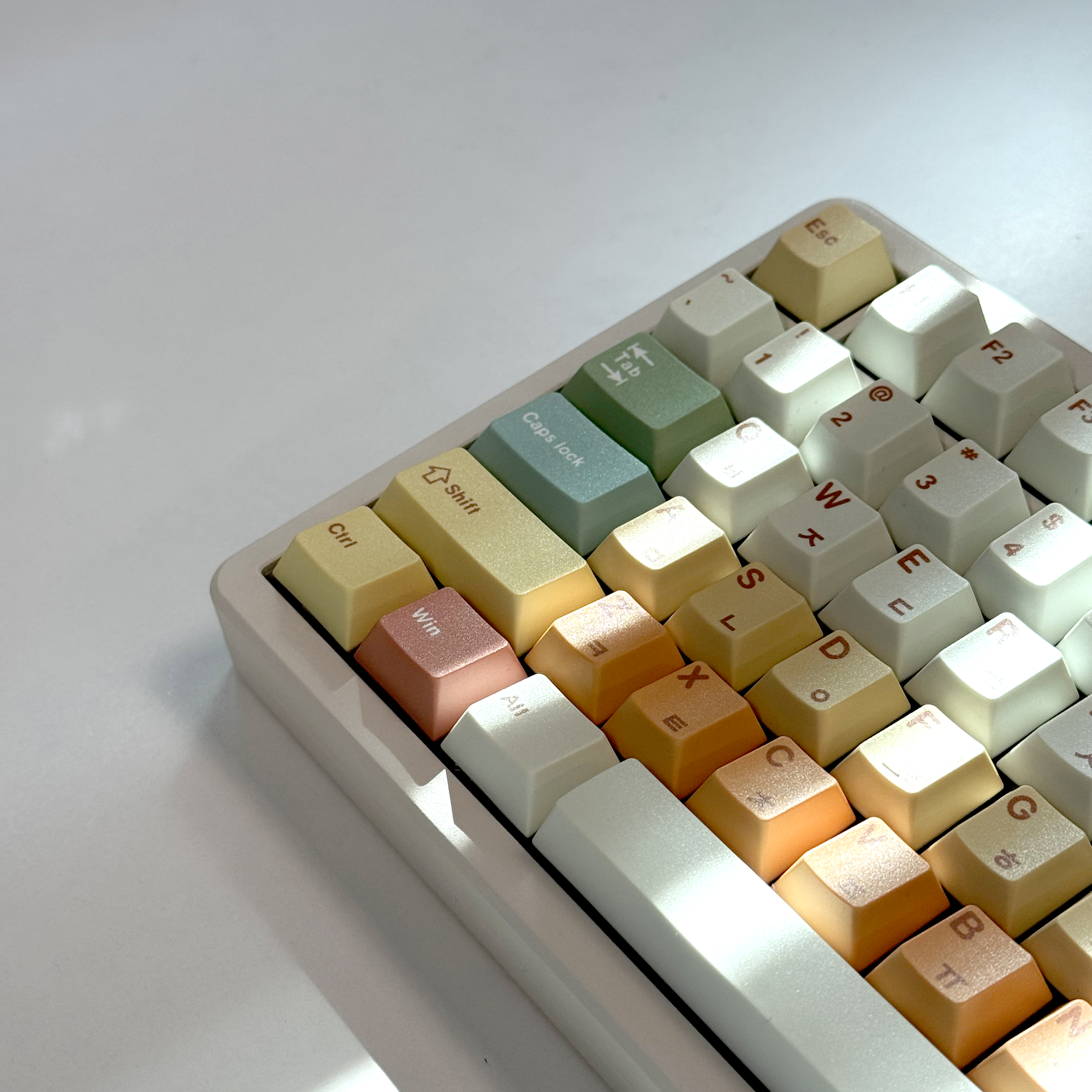늦봄 한글 키캡 PBT 1.7mm 염료승화 CHERRY 기계식키보드 호환 키캡 이미지 6