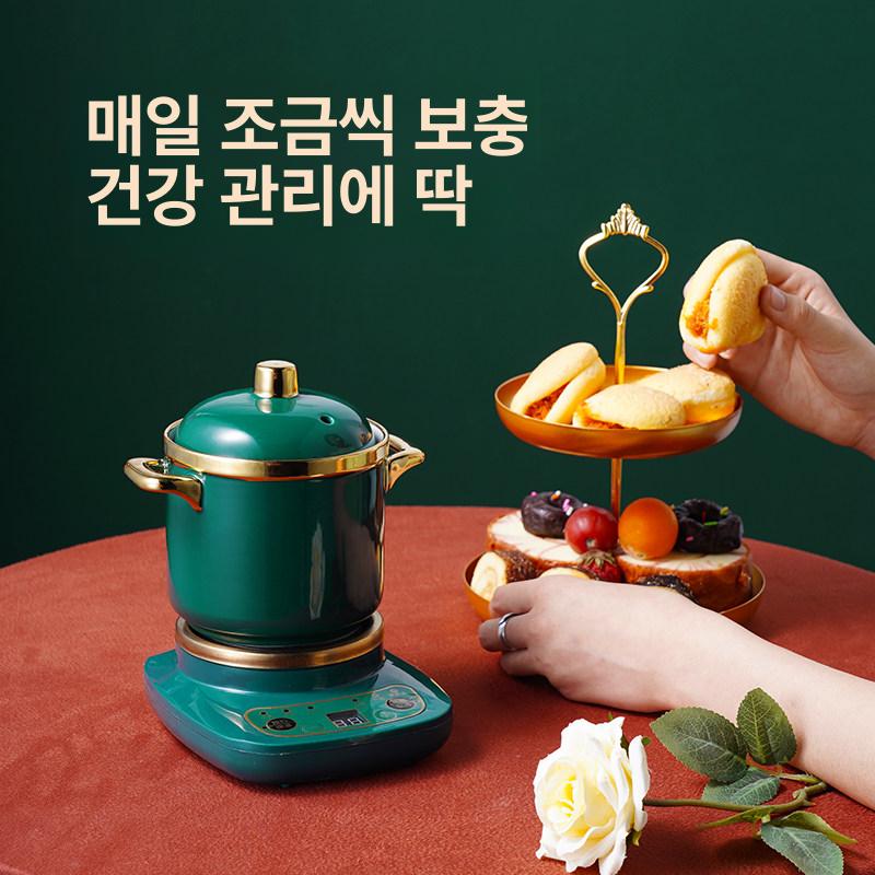 소형 미니 약탕기 주전자 대용량 티 제조기 가정용 전기포트 건강차 다림 한약 - 상세 이미지 2