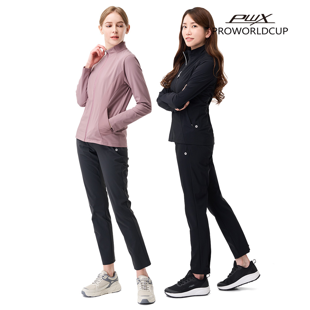 프로월드컵 여성 스트레치 웜업 트레이닝 팬츠 Q123-4601-02 - 상품 이미지