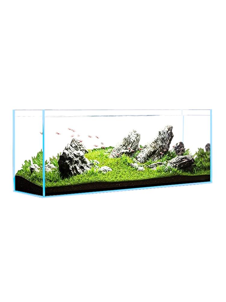 광폭 유리 수조 철제 어항용 선반형 축양장 어항받침대 50 x 27x30cm 5mm - 상품 이미지