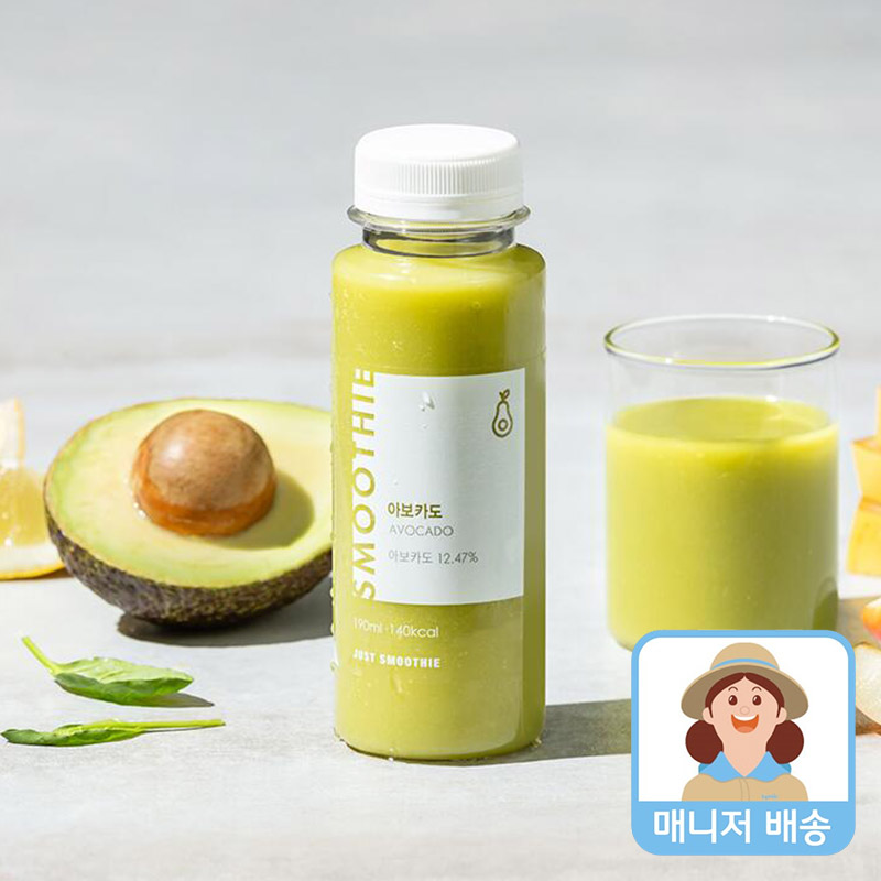올가니카 스무디 아보카도 190ml x 3개 - 상품 이미지