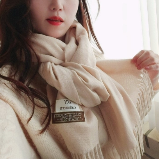 머플러 목도리 겨울 남녀공용 크리스마스 커플 여자 패션 간절기 캐시미어 여성 가을 따뜻한 - 상품 이미지
