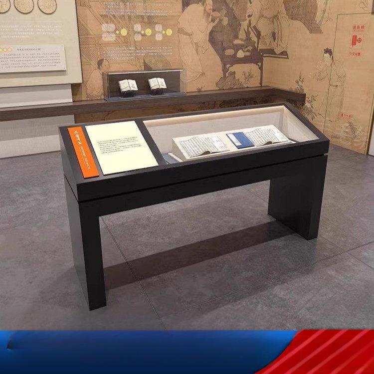 전시 진열장 디스플레이 캐비닛 박물관 피규어 전시장 스타일 A 120 x 50x90 조명 포함 - 상세 이미지 2