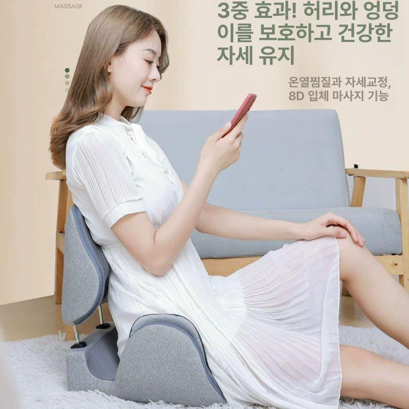 골반 교정기 체형 고관절 스트레칭 마사지기 자세 하이힙 그레이 엉덩이 마사지기 - 상세 이미지 5