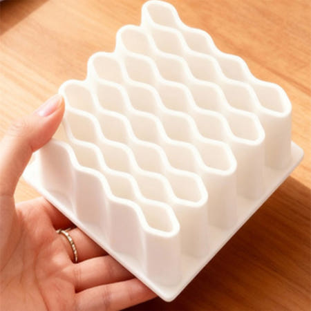 굿픽몰 물결 튜브꽂이 연고거치대 연고보관함 칫솔거치대