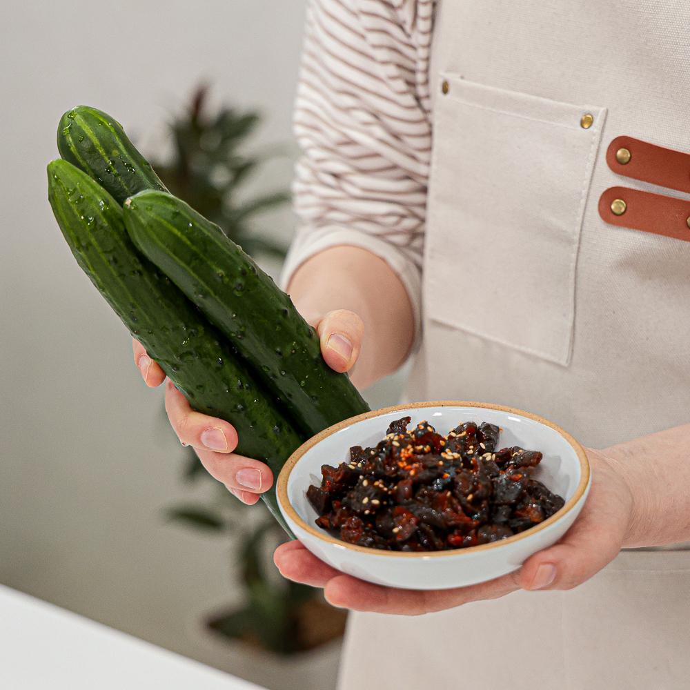 고추장 오이 장아찌 국산재료 반찬 순창 장담아전통식품 500g, 1개 이미지 7