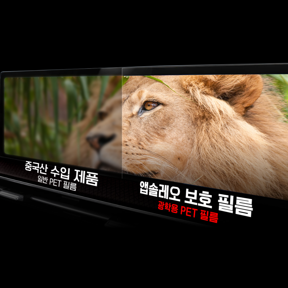 앱솔레오 그랑콜레오스 네비게이션 보호필름 디스플레이 지문방지 초고투명 액정보호 이미지 6