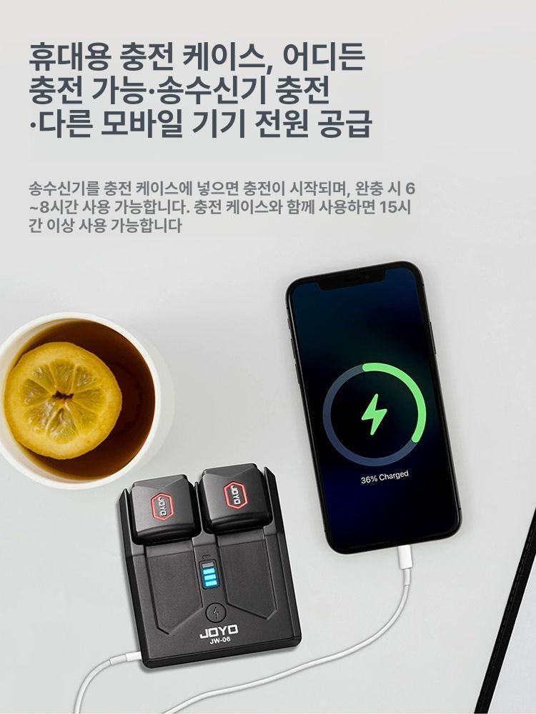 케이블 시스템 무선 송수신기 기타 수신기 휴대용 팩 와이어리스 - 상세 이미지 2