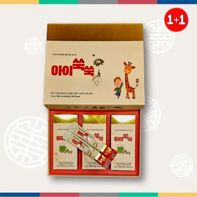 아이쑥쑥 (1+1) +  사은품(산삼순백10병) 제품 이미지