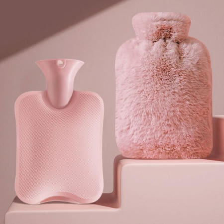 오와이엘 협력사 전기핫팩 토끼 털 보온 물 주머니 파우치 유단포 극세사 찜질팩 물주머니