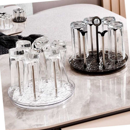 물컵 건조 트레이 컵거치대 컵걸이 텀블러꽂이 건조대