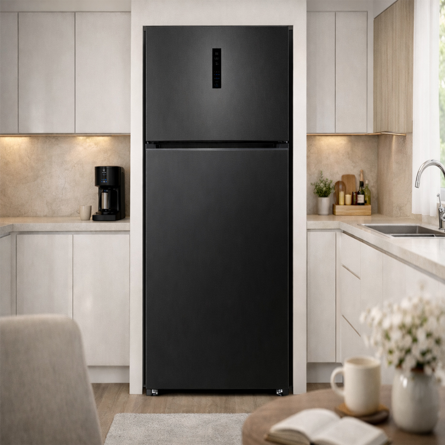 CRK 2도어 일반냉장고 580L 블랙 MRNT580BEM1