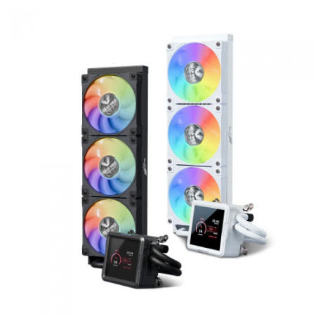 발키리 B360-GT LCD ARGB 화이트 수냉쿨러