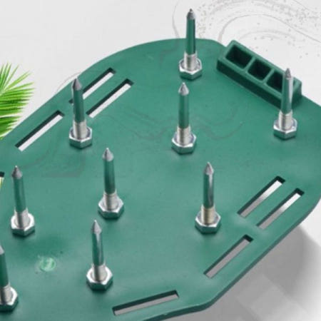 시멘트 작업 신발 부착 스파이크 바닥 미장 시공 도구 몰탈 표면 고르기 건축