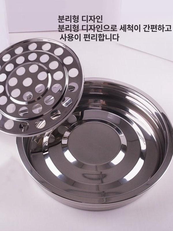 성찬기 세트 성찬키트 부활절 72구 교회 성례용품 스텐 40홀 컵 트레이 뚜껑 - 상세 이미지 5