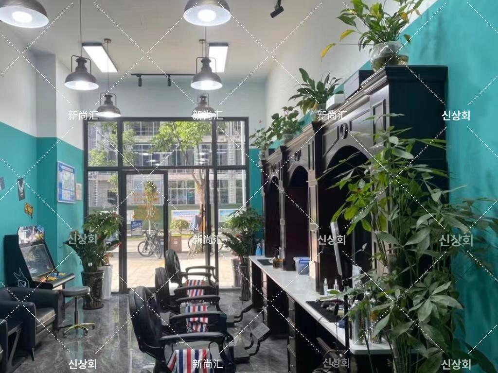 바버샵경대 원목 거울 캐비닛 메이크업 미용실 이발소 VIP 7인용 3인용 - 상세 이미지 4