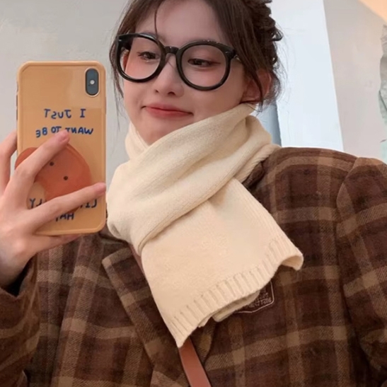 머플러 목도리 가을 따뜻한 겨울 니트 남녀공용 크리스마스 여성 커플 여자 패션 간절기 - 상품 이미지