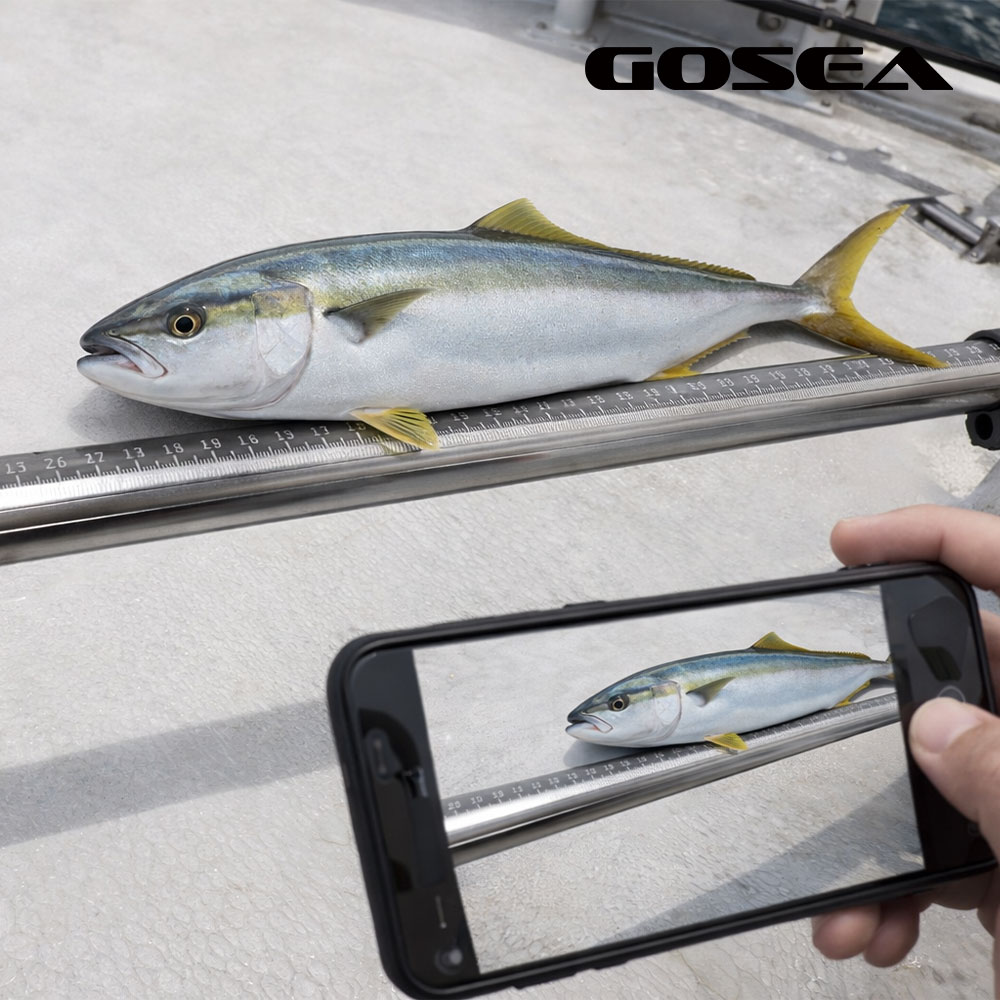 GOSEA 대형 접이식 뜰채 가방 세트 170 선상 갯바위 낚시 랜딩넷 줄자 이미지 6