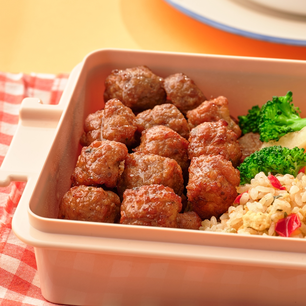 알 미트볼 1kg x 10개 업소용 냉동 고기완자 급식 도시락 반찬 - 상세 이미지 3
