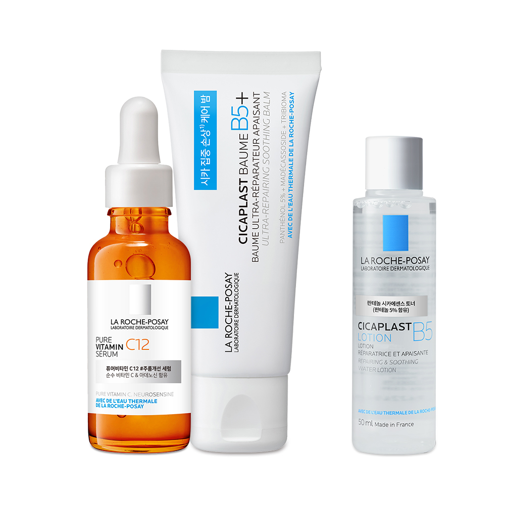 [라운지전용][라로슈포제] 순수비타민C12 30ml + 시카밤 40ml
