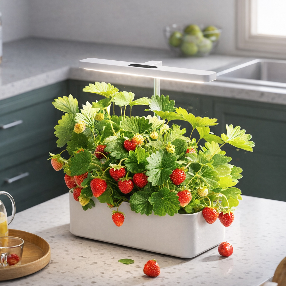 플랜티 식물재배기 가정용텃밭 상추키우기 허브키우기 집들이선물 수경재배기 스마트팜 체험학습 제품 이미지